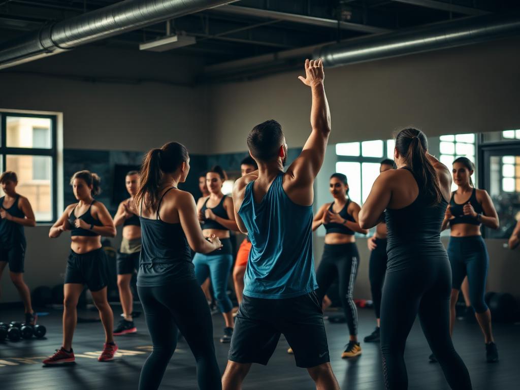 Aula coletiva de treino funcional na Saúde.Corpo Colubandê